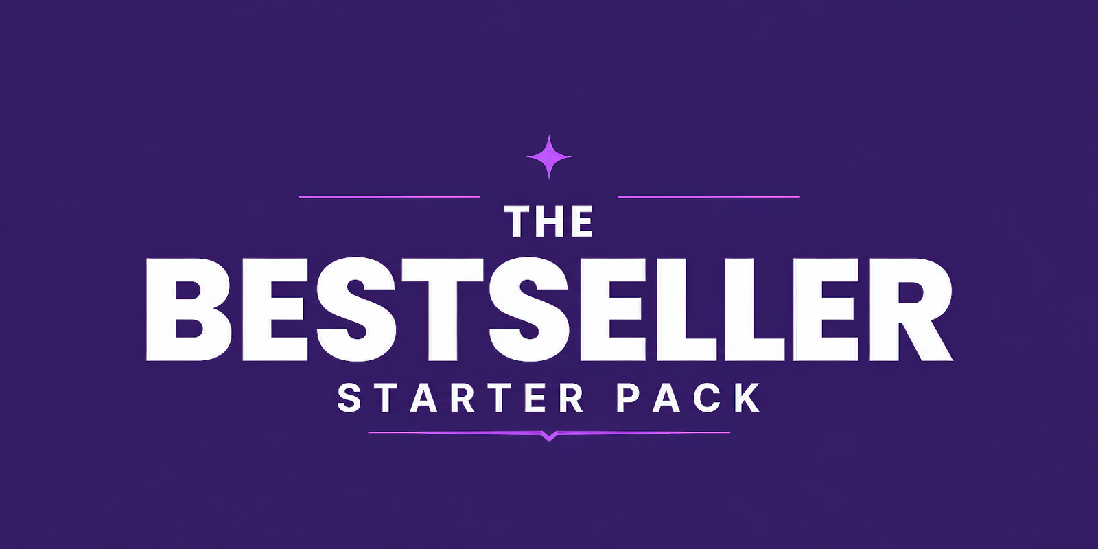 The Bestseller Starter Pack