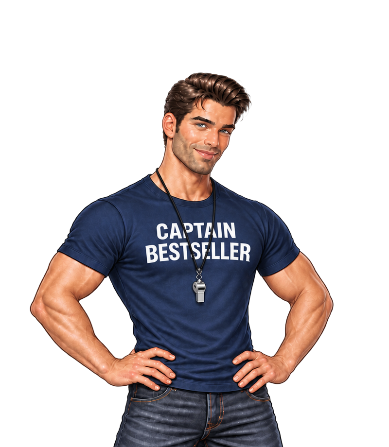 Captain Bestseller, your course guide