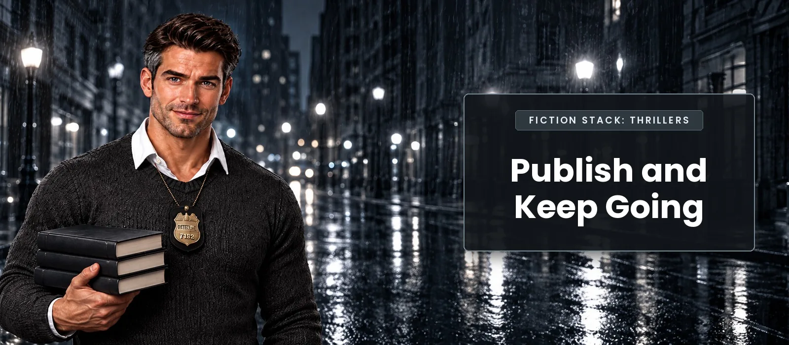 Publish and Keep Going course artwork